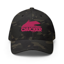 Load image into Gallery viewer, Pink Chucker Fly Flexfit Hat