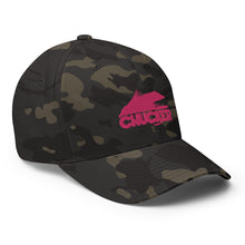 Load image into Gallery viewer, Pink Chucker Fly Flexfit Hat
