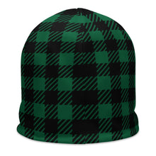 Load image into Gallery viewer, Chucker Fly Green Plaid Beanie