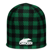 Load image into Gallery viewer, Chucker Fly Green Plaid Beanie
