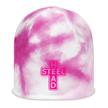 Load image into Gallery viewer, PInk Swirl Holy Steelhead Beanie