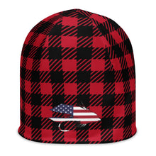 Load image into Gallery viewer, Stars & Stripes Muddler RedBlack Beanie