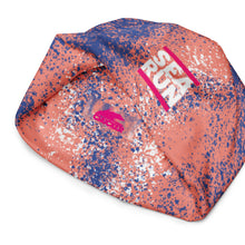 Load image into Gallery viewer, Pink Splatter Sea Run Beanie