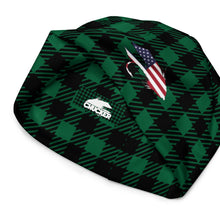 Load image into Gallery viewer, Stars & Stripes Muddler Plaid Beanie