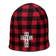 Load image into Gallery viewer, Holy Steelhead RedBlack Beanie
