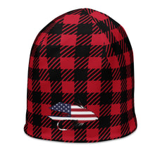 Load image into Gallery viewer, Stars & Stripes Muddler RedBlack Beanie