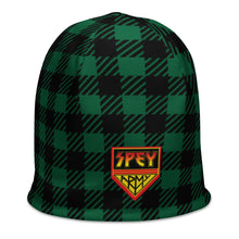 Load image into Gallery viewer, Spey Army Plaid Beanie