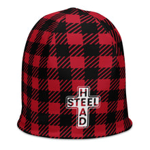 Load image into Gallery viewer, Holy Steelhead RedBlack Beanie