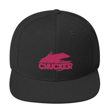 Load image into Gallery viewer, Pink Chucker Fly Snapback Hat - Chucker Fly Apparel