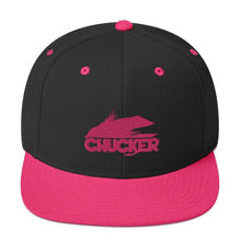 Load image into Gallery viewer, Pink Chucker Fly Snapback Hat - Chucker Fly Apparel