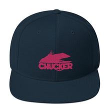 Load image into Gallery viewer, Pink Chucker Fly Snapback Hat - Chucker Fly Apparel