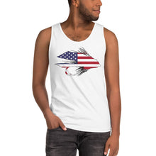 Load image into Gallery viewer, Stars & Stripes Muddler Tank top - Chucker Fly Apparel