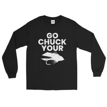 Load image into Gallery viewer, Go Chuck Your LS Shirt - Chucker Fly Apparel