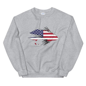 Stars & Stripes Muddler Sweatshirt - Chucker Fly Apparel