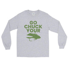 Load image into Gallery viewer, Go Chuck Your LS Shirt - Chucker Fly Apparel