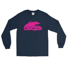 Load image into Gallery viewer, Pink Chucker Fly LS Shirt - Chucker Fly Apparel