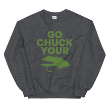 Load image into Gallery viewer, Go Chuck Your Sweatshirt - Chucker Fly Apparel