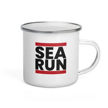 Load image into Gallery viewer, SEA RUN Enamel Mug - Chucker Fly Apparel