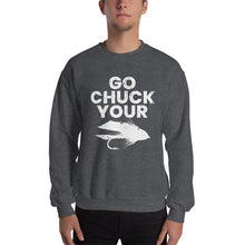 Load image into Gallery viewer, Go Chuck Your Sweatshirt - Chucker Fly Apparel