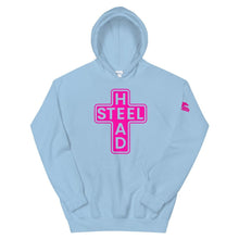 Load image into Gallery viewer, Pink Holy Steelhead Hoodie - Chucker Fly Apparel