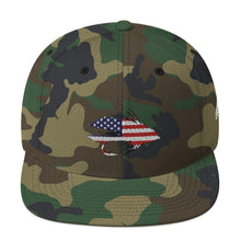 Load image into Gallery viewer, Stars & Stripes Muddler Snapback Hat - Chucker Fly Apparel