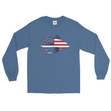 Load image into Gallery viewer, Stars & Stripes LS Shirt - Chucker Fly Apparel
