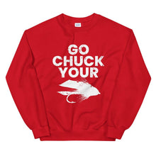 Load image into Gallery viewer, Go Chuck Your Sweatshirt - Chucker Fly Apparel