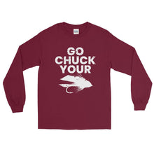 Load image into Gallery viewer, Go Chuck Your LS Shirt - Chucker Fly Apparel