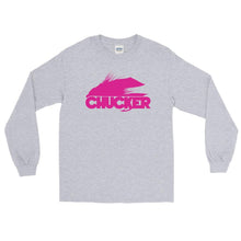 Load image into Gallery viewer, Pink Chucker Fly LS Shirt - Chucker Fly Apparel