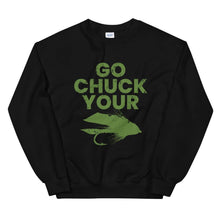 Load image into Gallery viewer, Go Chuck Your Sweatshirt - Chucker Fly Apparel
