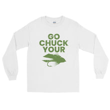 Load image into Gallery viewer, Go Chuck Your LS Shirt - Chucker Fly Apparel