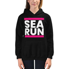 Load image into Gallery viewer, Kids Pink SEA RUN Hoodie - Chucker Fly Apparel