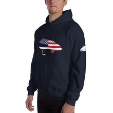 Load image into Gallery viewer, Stars & Stripes Muddler Hoodie - Chucker Fly Apparel