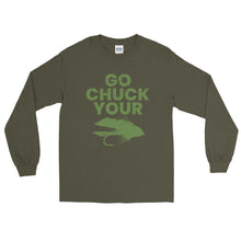 Load image into Gallery viewer, Go Chuck Your LS Shirt - Chucker Fly Apparel