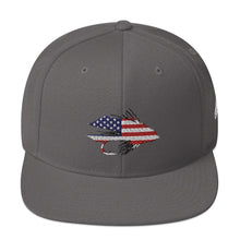 Load image into Gallery viewer, Stars & Stripes Muddler Snapback Hat - Chucker Fly Apparel