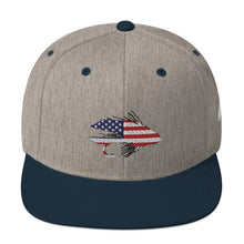Load image into Gallery viewer, Stars & Stripes Muddler Snapback Hat - Chucker Fly Apparel