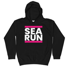 Load image into Gallery viewer, Kids Pink SEA RUN Hoodie - Chucker Fly Apparel