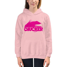 Load image into Gallery viewer, Kids Pink Chucker Fly Hoodie - Chucker Fly Apparel