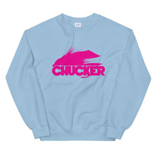Load image into Gallery viewer, Pink Chucker Fly Sweatshirt - Chucker Fly Apparel