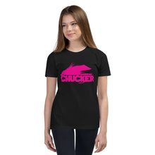 Load image into Gallery viewer, Youth Pink Chucker Fly T-Shirt - Chucker Fly Apparel