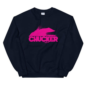 Pink Chucker Fly Sweatshirt - Chucker Fly Apparel