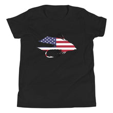 Load image into Gallery viewer, Youth Stars & Stripes Muddler T-Shirt - Chucker Fly Apparel