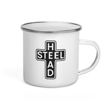 Load image into Gallery viewer, Holy Steelhead Enamel Mug - Chucker Fly Apparel