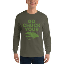 Load image into Gallery viewer, Go Chuck Your LS Shirt - Chucker Fly Apparel