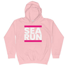 Load image into Gallery viewer, Kids Pink SEA RUN Hoodie - Chucker Fly Apparel