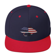 Load image into Gallery viewer, Stars & Stripes Muddler Snapback Hat - Chucker Fly Apparel