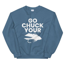 Load image into Gallery viewer, Go Chuck Your Sweatshirt - Chucker Fly Apparel