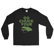 Load image into Gallery viewer, Go Chuck Your LS Shirt - Chucker Fly Apparel
