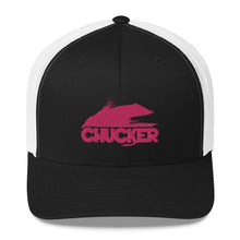 Load image into Gallery viewer, Pink Chucker Fly Trucker Hat - Chucker Fly Apparel