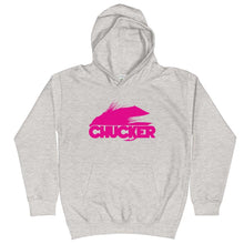 Load image into Gallery viewer, Kids Pink Chucker Fly Hoodie - Chucker Fly Apparel
